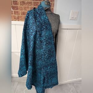 Batik Quilters fabric Blue and turquoise from Quilters Stash
